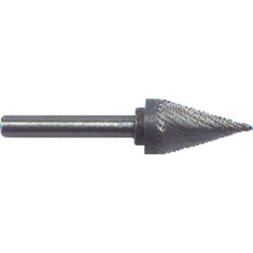 5/8 × 1 × 1/4″ SH 31° Cone Shape - HSS - Burr - Americas Industrial Supply