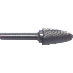‎5/8 × 1-1/8 × 1/4″ SH Tree Radius End Shape - HSS - Burr - Americas Industrial Supply