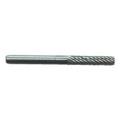 1/8 × 5/8 × 1/8″ SH Cyl Shape - HSS - Burr - Americas Industrial Supply