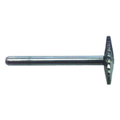 5/8 × 1/8 × 1/8″ SH SH Cutter Shape - HSS - Burr - Americas Industrial Supply