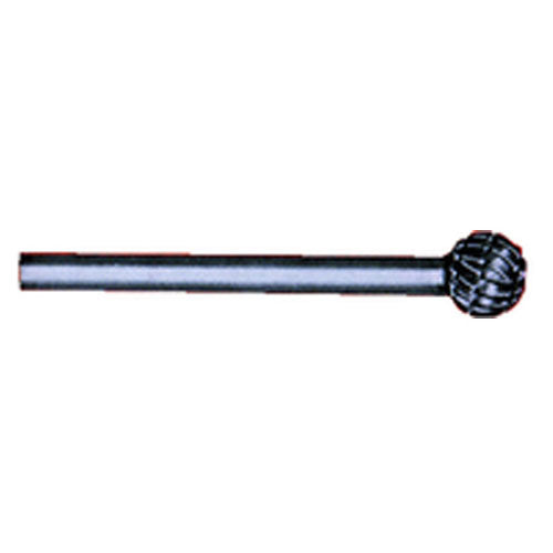 1/4 × 1/8″ SH Ball End Shape - HSS - Burr - Americas Industrial Supply