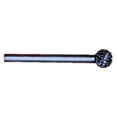 1/4 × 1/8″ SH Ball End Shape - HSS - Burr - Americas Industrial Supply