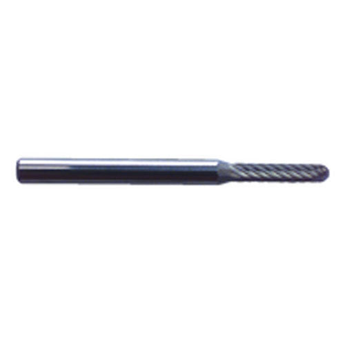 R4 3/32 × 1/2 × 1/8″ SH - Sgl Cut Cyl-Radius - CBD - Burr - Americas Industrial Supply