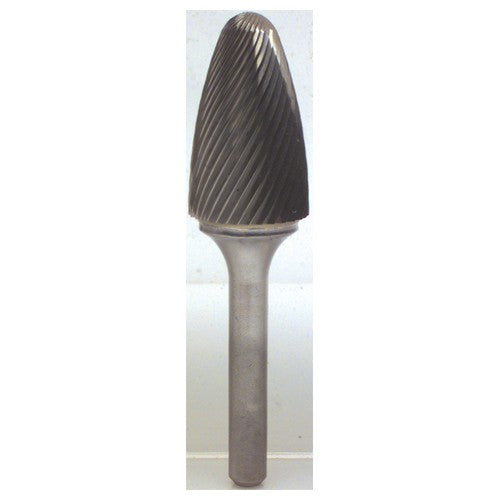 SF61 3/32 × 1/4 × 3/32″ SH Sgl Cut Tree Radius - CBD - Burr - Americas Industrial Supply
