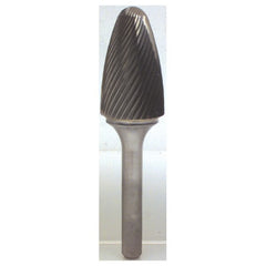SF61 3/32 × 1/4 × 3/32″ SH Sgl Cut Tree Radius - CBD - Burr - Americas Industrial Supply