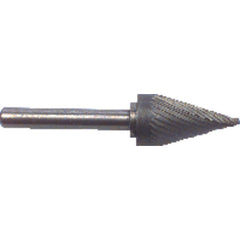 1/4 EdgeHog Conical Carbide Bur SM-1 Standard2″ Shk Lgth - Americas Industrial Supply