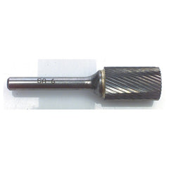 SA3 3/8 × 3/4 × 1/4″ SH Sgl Cut Cyl Shape - CBD - Burr - Americas Industrial Supply