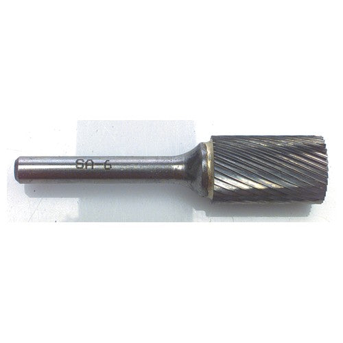 SA5 1/2 × 1 × 1/4″ SH Sgl Cut Cyl Shape - CBD - Burr - Americas Industrial Supply