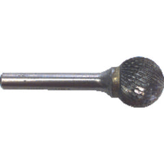 3/8 EdgeHog Spherical Carbide Bur SD-3 Standard - Americas Industrial Supply