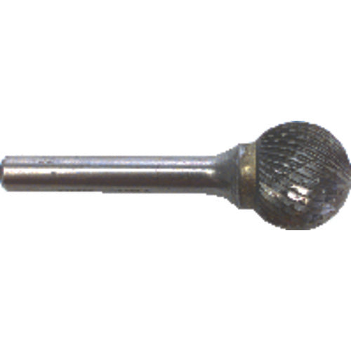 3/8 EdgeHog Spherical Carbide Bur SD-3 Standard Alt Diamond (Double) - Americas Industrial Supply