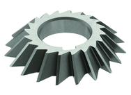 5 x 3/4 x 1-1/4 - HSS - 60 Degree - Right Hand Single Angle Milling Cutter - 24T - TiAlN Coated - Americas Industrial Supply