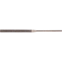 ‎Quality Import Diamond Needle File - 3″ Diamond Length-5-1/2″ Overal Length-100 Grit - Equalling - Americas Industrial Supply