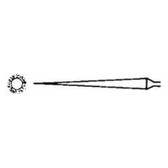 ‎Quality Import Diamond Needle File - 3″ Diamond Length-5-1/2″ Overal Length-100 Grit - Round - Americas Industrial Supply
