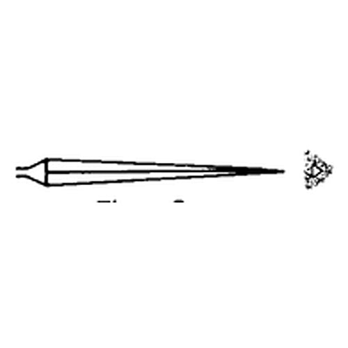 ‎Quality Import Diamond Needle File - 3″ Diamond Length-5-1/2″ Overal Length-150 Grit-3 Square - Americas Industrial Supply
