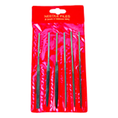 ‎6 Pieces Swiss Pattern Needle File Set-5-1/2″ - 0 Cut - Americas Industrial Supply