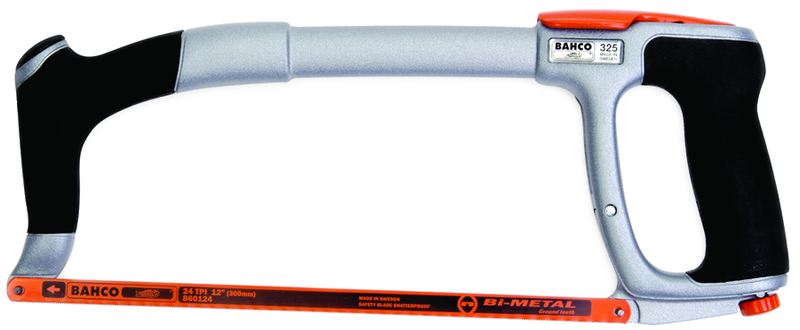12" Blade - Ergonomic Hand Hacksaw - Americas Industrial Supply