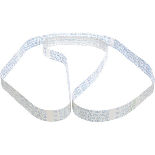 3M Microfinishing Film Belt 372L 60 Mic 3″ × 106″ Scallop A - Exact Industrial Supply