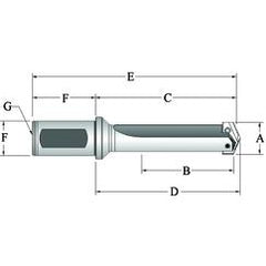 22005S075F FLANGED STRAIGHT SHANK - Americas Industrial Supply