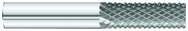 1/4 x 1 x 1/4 x 3 Solid Carbide Router - Style A - No End Cut - Americas Industrial Supply