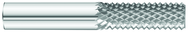 1/4 x 1 x 1/4 x 3 Solid Carbide Router - Style B - Burr Type End Cut - Americas Industrial Supply