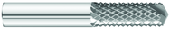 1/4 x 1 x 1/4 x 3 Solid Carbide Router - Style D - 135° Drill Point - Americas Industrial Supply