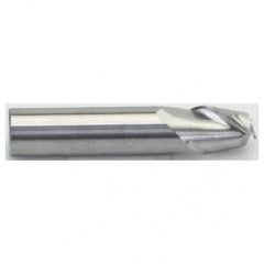 5/32" Dia. - 1-1/2" OAL -  Carbide for Aluminum ALU-S-45°-HP Stub End Mill - 2 FL - Americas Industrial Supply