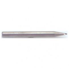 .031" Dia. - 1-1/2" OAL - CBD - 30° - Center Cut - Mini Ball End - EM - 2 FL - Americas Industrial Supply