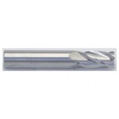 1/4 Dia. x 2-1/2 Overall Length 4-Flute Square End Solid Carbide SE End Mill-Round Shank-Center Cut-AlTiN - Americas Industrial Supply