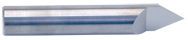 5/16" x 1/2" Split Length - SE - 90° Pt - Carbide Engraving Blank - Americas Industrial Supply