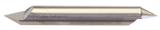 1/8" x 3/8" Split Length - DE - 60° Pt - Carbide Engraving Blank - Americas Industrial Supply