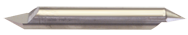 3/16" x 7/16" Split Length - DE - 90°Pt - Carbide Engraving Blank - Americas Industrial Supply