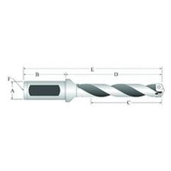 60729H-125F Gen3 Spade Drill Holder - Americas Industrial Supply