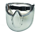 Capstone Shield - Clear Lens - Grey Frame - Goggle - Americas Industrial Supply