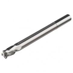 5mm Dia. x 100mm Overall Length 4-Flute Square End Solid Carbide SE End Mill-Round Shank-Center Cut-Uncoated - Americas Industrial Supply