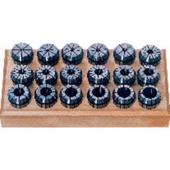 1024 ER25 10PC COLLET SET - Exact Industrial Supply