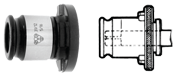 Positive Tap Adaptor -#12 - Adaptor Size 1 - Americas Industrial Supply