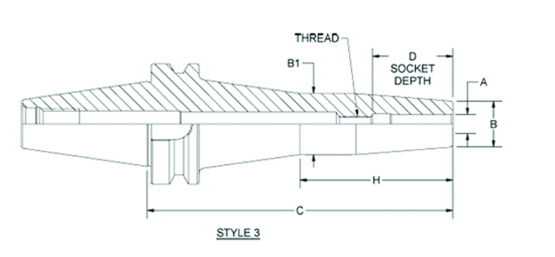 HSK63 16mm x 160mm - Shrink Fit Tool Holder - Americas Industrial Supply