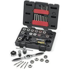 40PC MED RATCHETING TAP AND DIE DR - Americas Industrial Supply