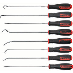 8 Pieces Long Hook & Pick Set - Exact Industrial Supply