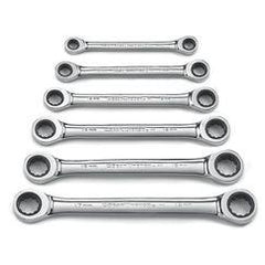 6PC DBL BOX RATCHETING WRENCH SET - Americas Industrial Supply
