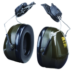 Cap-Mounted Earmuff; NRR 24 dB - Americas Industrial Supply