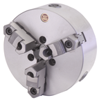 12" 3 Jaw Self Centering Scroll Chuck; A1-6 - Americas Industrial Supply