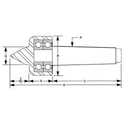 5MT Triple Bearing Standard - Live Center - Americas Industrial Supply