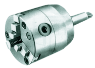 Self-Centering Chuck with Taper SH - 6" 5 MT Mount - Americas Industrial Supply