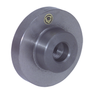 Threaded Lathe Chuck Adaptor - For 4" Chucks; 1-1/2-8 Mount - Americas Industrial Supply