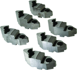 Set of 6 Hard Master Jaw - #7-885-620 For 20" Chucks - Americas Industrial Supply
