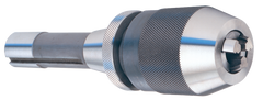 1/32 - 1/2'' Capacity - 4MT SH - Keyless Drill Chuck with Integral Shank - Americas Industrial Supply