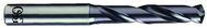 1/4mm Dia-3XD Coolant-Thru 2-Flute HY-PRO Carbide Drill-HP253 - Americas Industrial Supply
