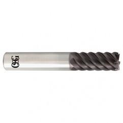 3/8 x 3/8 x 3/8 x 3/8 6Fl  Square Carbide End Mill - TiALN - Americas Industrial Supply