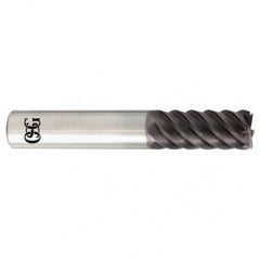 7/8 x 7/8 x 7/8 x 7/8 6Fl  Square Carbide End Mill - TiALN - Americas Industrial Supply